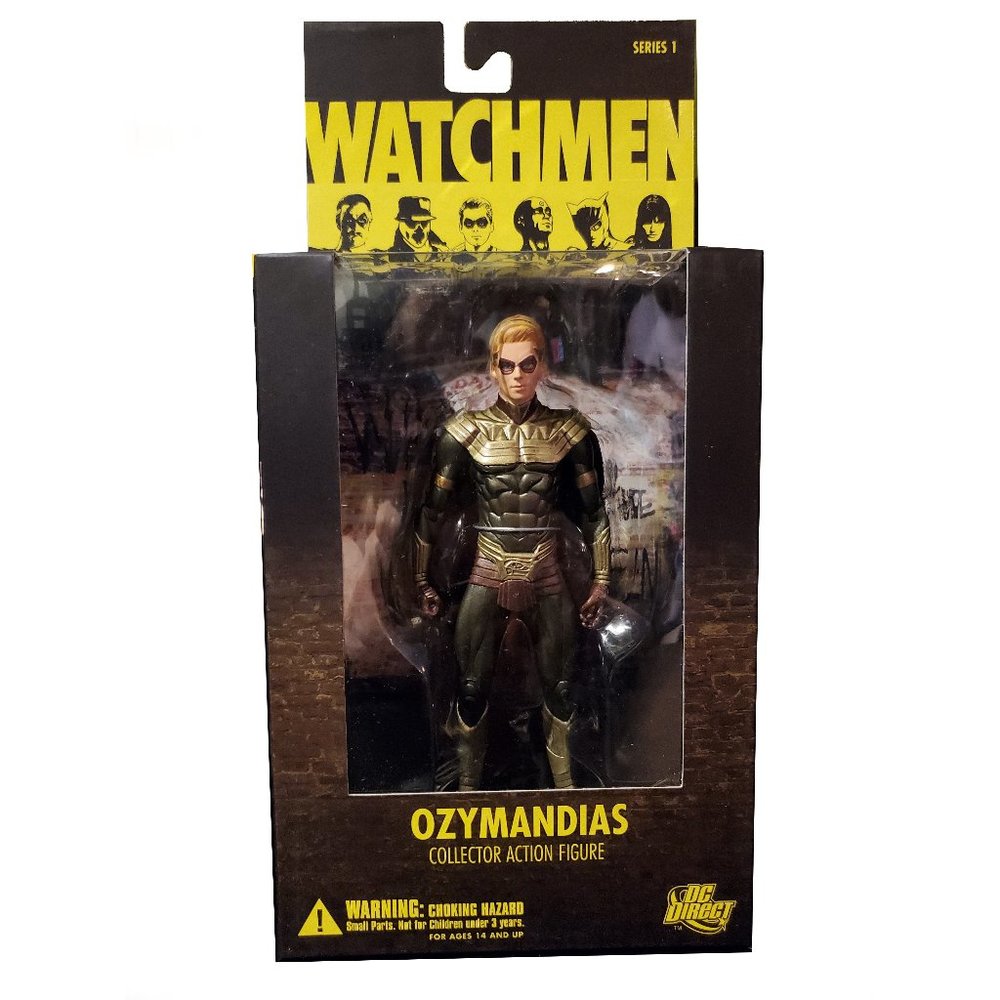 DC Comics Collector Series 1 Watchmen Ozymandias Action Figure Gift NIB